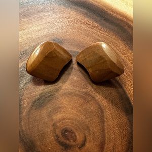 VINTAGE 💕wood earrings 2 for $15!💕 wood earrings.